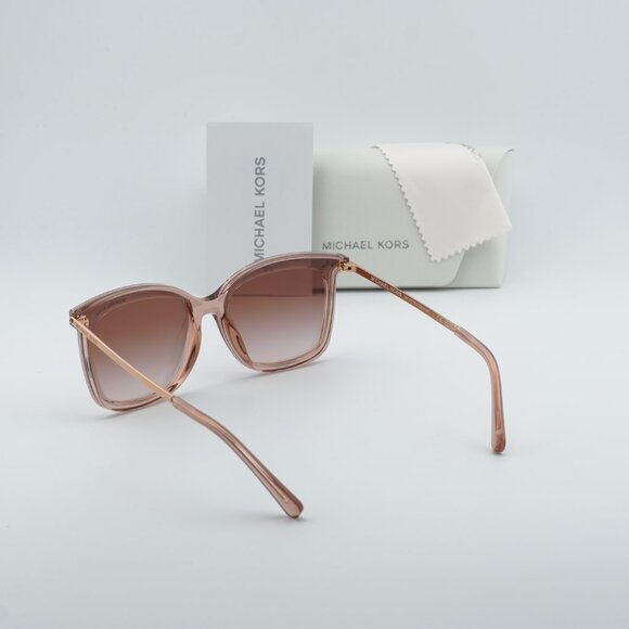 Michael Kors MK2079U 31756F Sunglasses Pink/Gold Square Frame, Rose Gold Lenses - Picture 11 of 11
